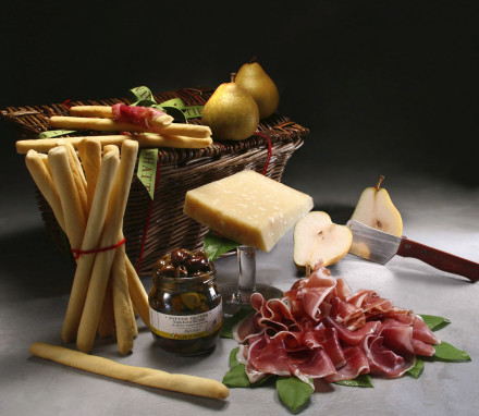 Prosciutto and Parmigiano Basket